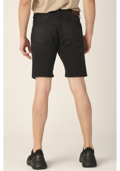 Regular Fit Jean Şort (21-Cmlsrt)