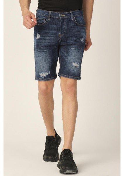 Regular Fit Jean Şort (21-Cmlsrt)
