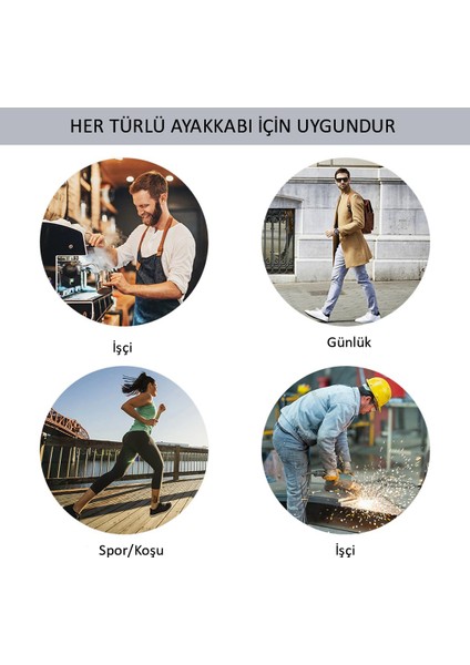 SG01 | Yumuşak Memory Foam Hafızalı, Günlük Ayakkabı Tabanı, Darbe Emici, Konforlu İç Tabanlık