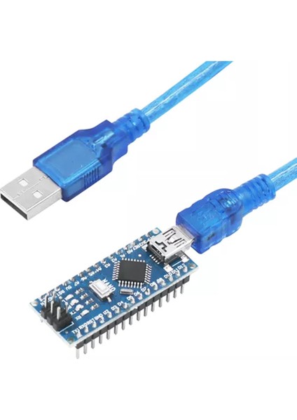Roba Arduino Nano 3.0 V3 USB Kablo Hediyeli - Atmel ATMEGA328 - Geliştirme Kartı Eğitim Seti Kiti