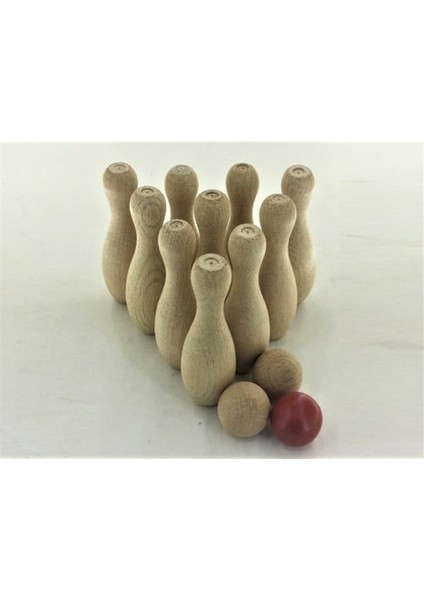 Ahşap Bowling Oyunu
