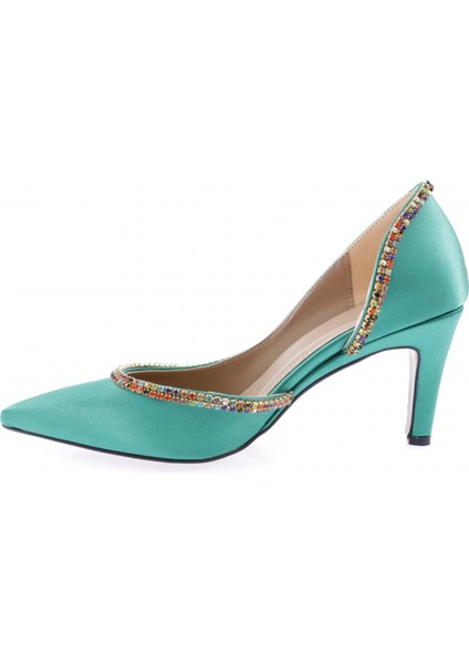1328 Kadin Transparan Detayli Stiletto modelleri