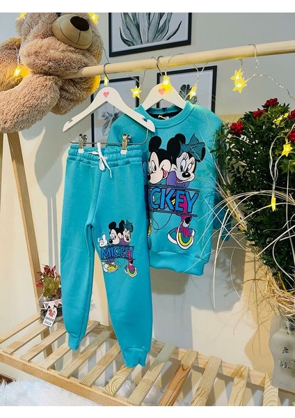 New Minnie Turkuaz Takım