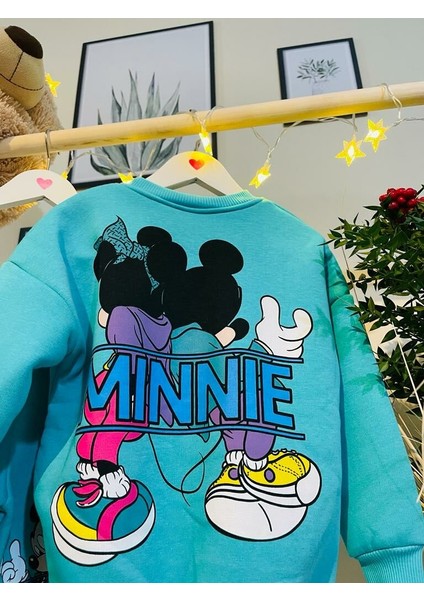 New Minnie Turkuaz Takım