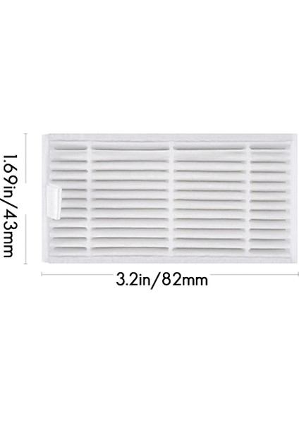 Ilife Hepa Filtre V5 V5S V3 V3S V5S V50 Pro V55 X5 Robot Süpürge Aksesuar Yedek Parça Değiştirme (Yurt Dışından) fırsatları