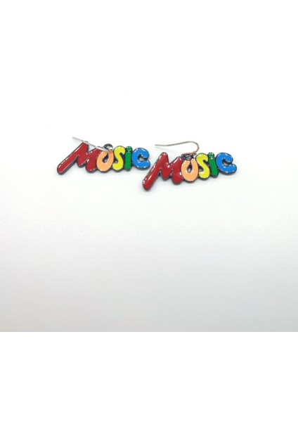 Music Pin Küpe