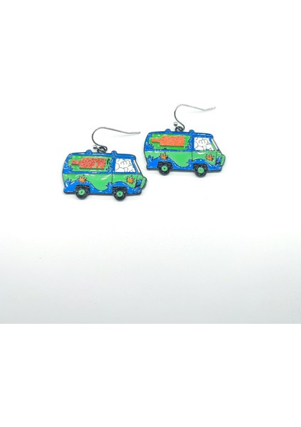The Hystery Machine Pin Küpe