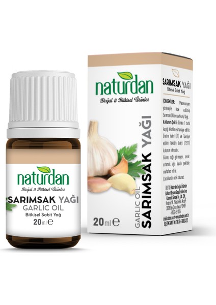 Sarımsak Yağı 20 ml