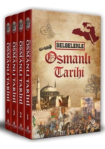 Belgelerle Osmanlı Tarihi - 4 Kitap Takım