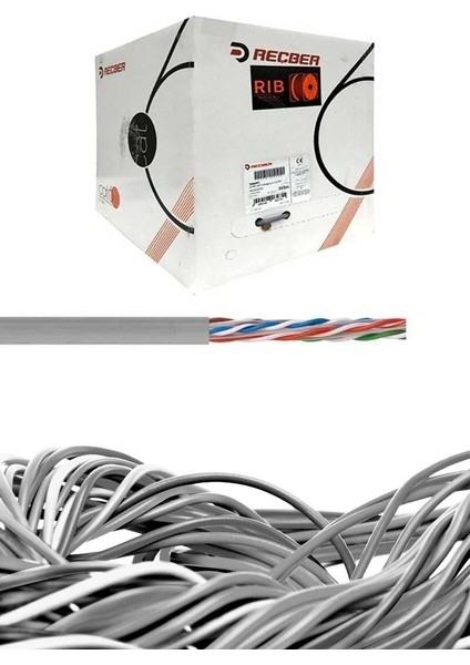 Sl400 U23 Rıb Cat 6 U/Utp 4x2x23awg Kablo 506091 1 Metre