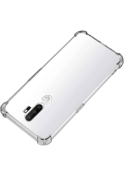 Oppo A5 2020 / A9 2020 Shock Absorbing Darbe Emicili Şeffaf Silikon Kılıf modelleri