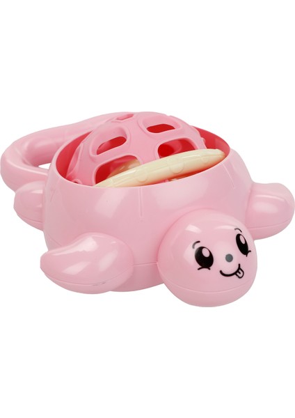 Babies Sevimli Kaplumbağa Çıngırak Pembe