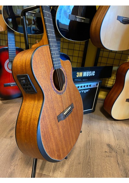 Lea Elektro Akustik Gitar Sahne Gitarı Akustik Gitar