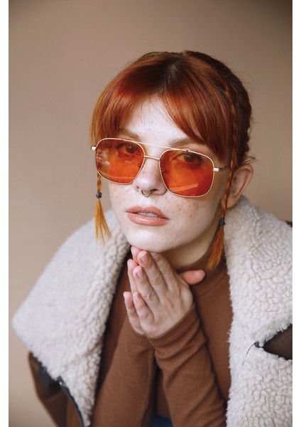 Gregor Gold Orange Güneş Gözlüğü