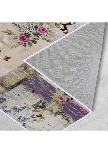 Dekoratif Özel Tasarım Ince Yıkanabilir Leke Tutmaz Kaydırmaz Taban Mutfak Halısı indirimleri