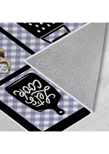 Dekoratif Özel Tasarım Ince Yıkanabilir Leke Tutmaz Kaydırmaz Taban Mutfak Halısı indirimleri