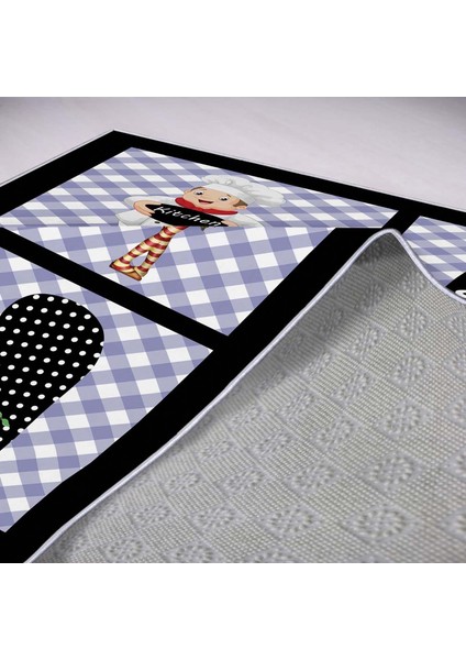 Modern Dekoratif Yıkanabilir Kaymaz Taban Halı – İnce, Yumuşak Salon Halısı, Mutfak Halısı ve Yolluk modelleri