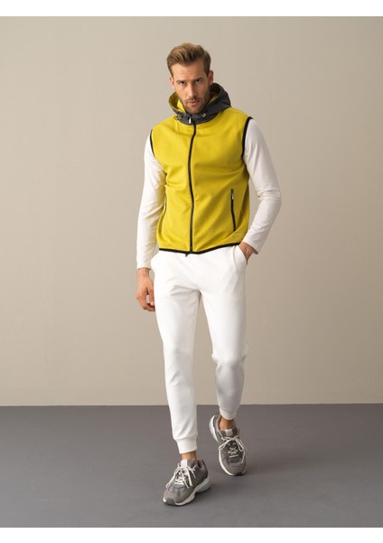 Erkek Sarı Pamuklu Regular Fit Yelek fiyatları