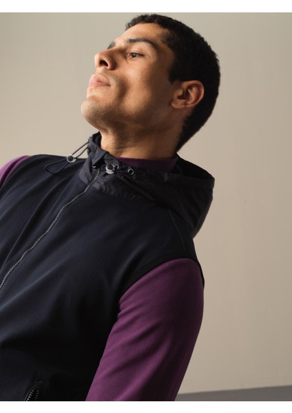 Erkek Lacivert Pamuklu Regular Fit Yelek fiyatları