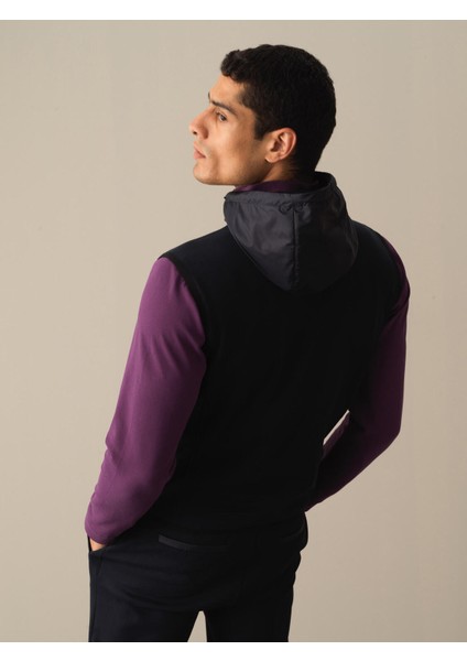 Erkek Lacivert Pamuklu Regular Fit Yelek fırsatları