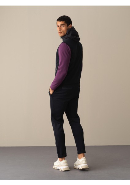 Erkek Lacivert Pamuklu Regular Fit Yelek indirimleri