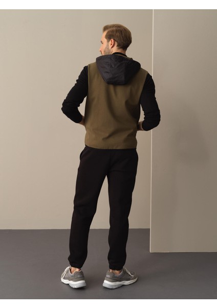 Erkek Haki Pamuklu Regular Fit Yelek indirimleri