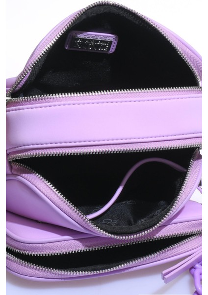 Jeans Couture 74VA4BM3-ZS583-302 Lila Kadın Omuz Çantası indirimleri