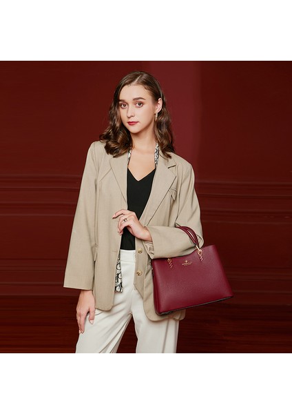 Kadın Büyük Kapasiteli Kadın Omuz Çantası (Yurt Dışından) modelleri