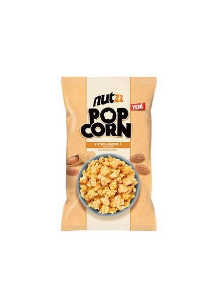 Nutzz Popcorn Fıstık-Badem 85 G x 8'li