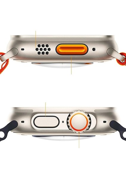 Gs Ultra 8 49mm Apple ve Android Uyumlu Akıllı Saat 2.1 Inç Full Hd Ekran Çift Kordon indirimleri