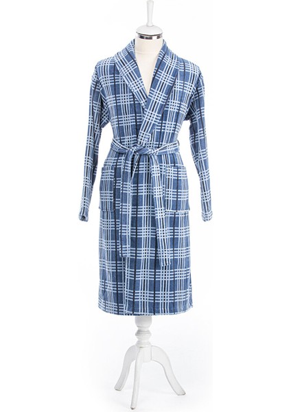 Hawai Ocre Kadife Şal Yaka Bornoz L Beden