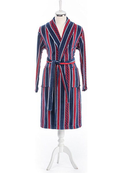 Hawai Marin Kadife Şal Yaka Bornoz Xl Beden