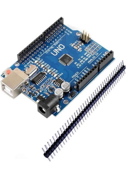 Roba Arduino Uno R3 Klon ATMEGA328P Smd CH340 Açık Kaynak Kodlu Yazılım Geliştirme Kartı