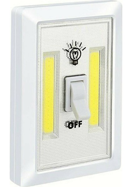 Dolap Içi LED Işıklı Pilli Lamba Portatif Dolap Içi Kablosuz Duvar Kapı Aydınlatma