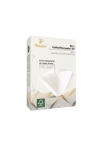 Filtre Kahve Kağıdı Küçük Boy 80'li