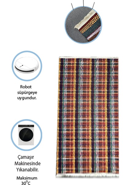 Home Kesme Yolluk (OR188(01)) Yumuşak Tuşeli Pamuk Taban Robot Süpürgeye Uygun fırsatları