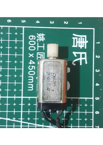 Em-77 Japon Dc 9-24V Dc Motor - Plastik Dişli