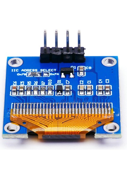 Roba 0.96" I2C 128X64 Beyaz OLED LCD