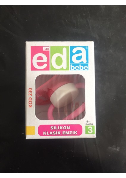 Silikon Klasik Emzik 3 Numara
