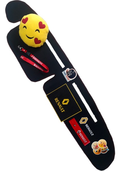 Renault Broadway R9/11 Spring Fairway Flash Torpido Kaplama Halısı / Oto Emoji Yastık Aksesuar