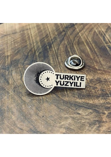Türkiye Yüzyılı Gümüş Yaka Rozeti modelleri