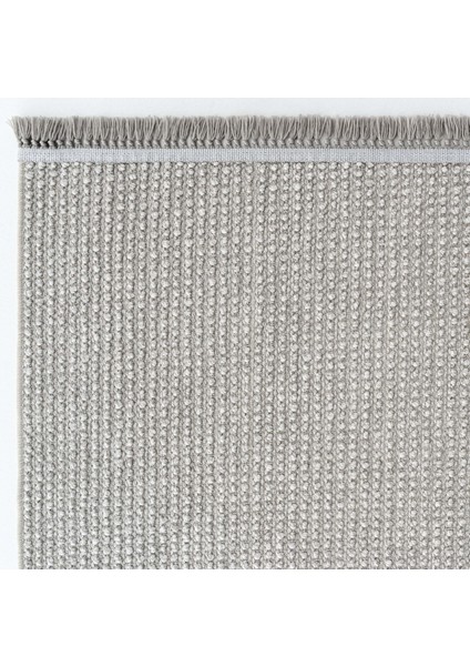 Vera 1453 Gri Yumuşak Dokulu Halı Kilim Salon Mutfak Koridor Kesme Yolluk Dokuma Makine Halısı