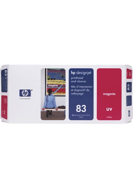 83 C4962A Kırmızı Baskı Kafası ve Kafa Temizleyici