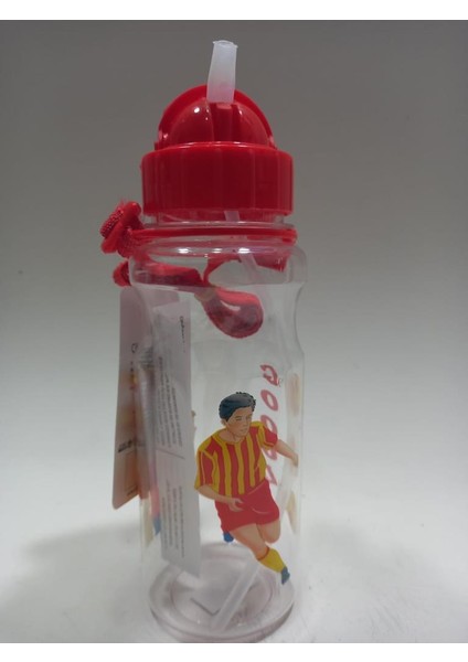 Sarı Kırmızı Renkli Futbolcu Suluğu 500ML Kırılmaz Su Matarası fiyatları
