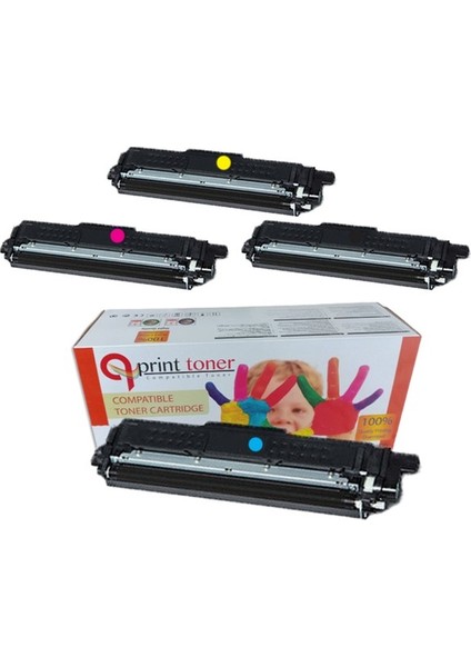 Canon CRG-054 Set 2100 Sayfa Renkli Muadil Toner Set