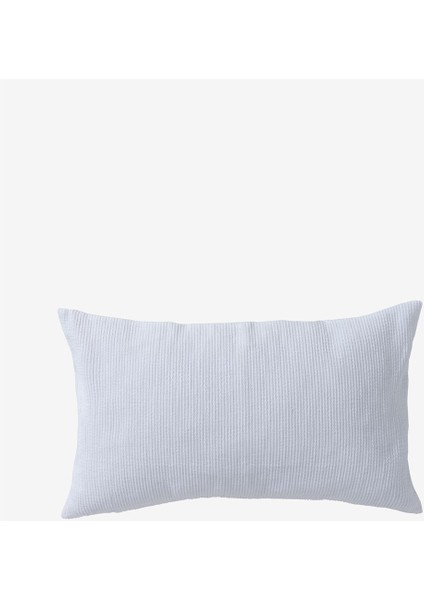 Alford %100 Pamuk Kırlent Kılıfı Beyaz 30x50