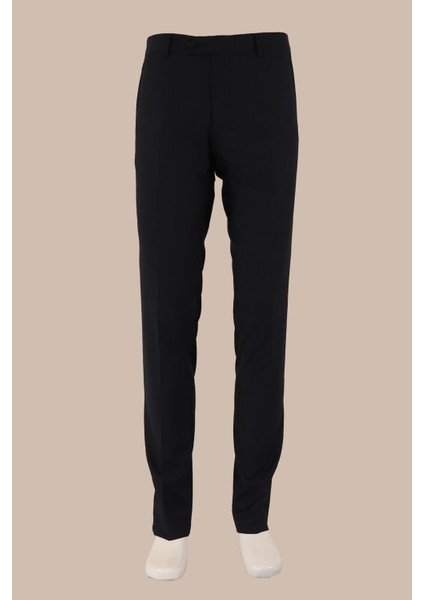 Slim Fit Yünlü Kumaş Pantolon