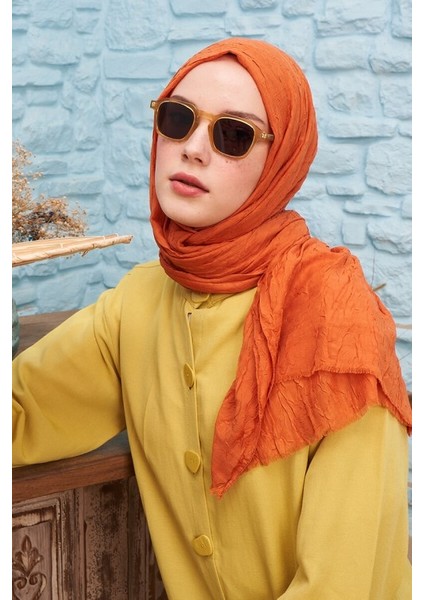 Bambu Kraş Şal - orange