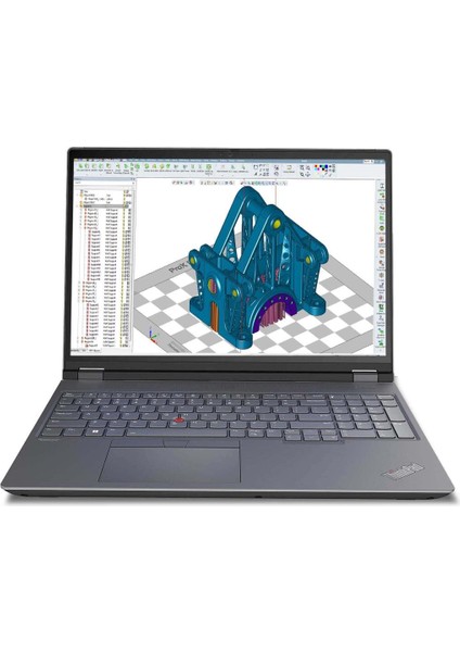Thinkpad P16 21D6003NTX02 İntel Core i9-12950HX 32GB 1TBssd+1TBssd A4500 16" Uhd+ Windows 10 Pro Taşınabilir Iş Istasyonu