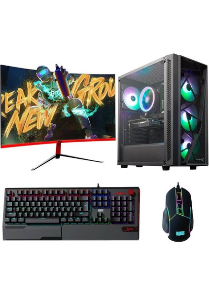 DRX2850 Ryzen 5 5500 16GB 512GB Nvme SSD 6gb GTX1660 Super Freedos 23.6'' Fhd Masaüstü Bilgisayar